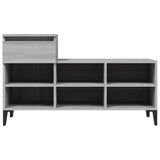 Scarpiera Grigio Sonoma 102x36x60 cm in Legno truciolato