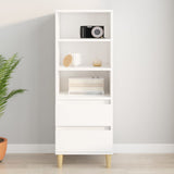 Credenza Bianco 40x36x110 cm in Legno truciolato