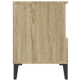 Comodino Rovere Sonoma 40x35x50 cm