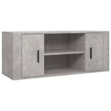 Mobile per TV Grigio Cemento 100x35x40 cm Legno truciolato