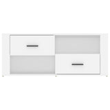 Mobile Porta TV Bianco 100x35x40 cm in Legno truciolato