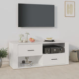 Mobile Porta TV Bianco 100x35x40 cm in Legno truciolato
