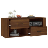 Mobile TV Rovere Marrone 100x35x40 cm in Legno truciolato