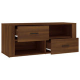 Mobile TV Rovere Marrone 100x35x40 cm in Legno truciolato