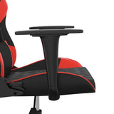 Sedia da Gaming Nera e Rossa in Similpelle