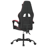 Sedia Gaming Nero e Rosso Vino in Similpelle