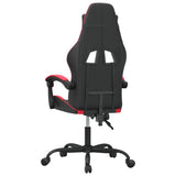 Sedia da Gaming Nera e Rossa in Similpelle