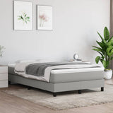 Struttura Letto a Rete a Molle Grigio Chiaro 120x200 cm Tessuto