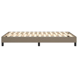 Struttura Letto a Rete a Molle Tortora 120x200 cm Tessuto