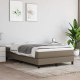 Struttura Letto a Rete a Molle Tortora 120x200 cm Tessuto