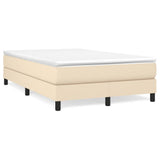 Struttura Letto a Rete a Molle Crema 120x200 cm Tessuto