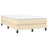 Struttura Letto a Rete a Molle Crema 120x200 cm Tessuto