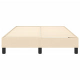 Struttura Letto a Rete a Molle Crema 120x200 cm Tessuto