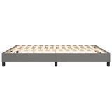 Struttura Letto a Rete a Molle Grigio Scuro 180x200 cm Tessuto