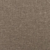 Struttura Letto a Rete a Molle Tortora 100x200 cm in Tessuto