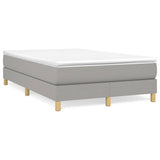 Struttura Letto a Rete a Molle Grigio Chiaro 120x200 cm Tessuto