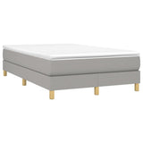 Struttura Letto a Rete a Molle Grigio Chiaro 120x200 cm Tessuto