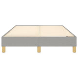 Struttura Letto a Rete a Molle Grigio Chiaro 120x200 cm Tessuto
