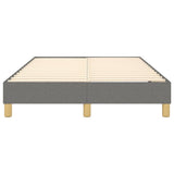 Struttura Letto a Rete a Molle Grigio Scuro 120x200 cm Tessuto