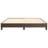 Struttura Letto a Rete a Molle Marrone 180x200 cm in Similpelle