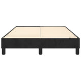 Struttura Letto a Rete a Molle Nero 120x200 cm Velluto