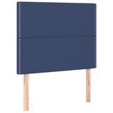 Testiera Blu 100x5x118/128 cm Tessuto