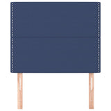 Testiera Blu 100x5x118/128 cm Tessuto