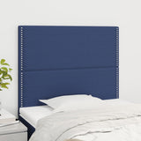 Testiera Blu 100x5x118/128 cm Tessuto