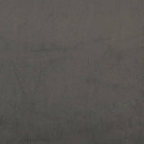 Testiera Grigio Scuro 100x5x118/128 cm Velluto