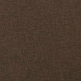 Testiera ad Orecchio MarroneScuro147 x 23 x 118/128cm inTessuto
