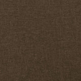 Testiera ad Orecchio MarroneScuro147x16x118/128cm inTessuto