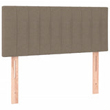 Giroletto a Molle con Materasso Tortora 80x200 cm inTessuto