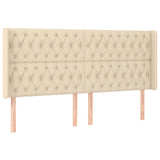 Letto a Molle Materasso e LED bianco 200x200cm in Tessuto