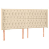Letto a Molle Materasso e LED bianco 200x200cm in Tessuto