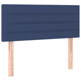 Giroletto a Molle con Materasso Blu 80x200 cm inTessuto