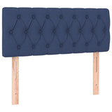 Giroletto a Molle con Materasso Blu 90x200 cm inTessuto