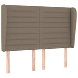 Giroletto a Molle con Materasso Tortora 140x190 cm in Tessuto