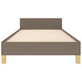 Giroletto senza Materasso Tortora 100x200 cm in Tessuto