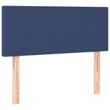 Giroletto a Molle con Materasso Blu 80x200 cm inTessuto