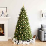 Set Palline di Natale 111 pz Oro in Polistirene