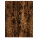 Credenza Rovere Fumo 69,5x34x180 cm in Legno truciolato