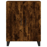 Credenza Rovere Fumo 69,5x34x180 cm in Legno truciolato