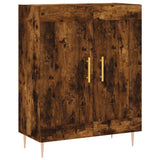 Credenza Rovere Fumo 69,5x34x180 cm in Legno truciolato