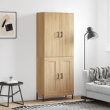 Credenza Rovere Sonoma 69,5x34x180 cm in Legno truciolato
