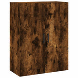 Credenza Rovere Fumo 69,5x34x180 cm in Legno truciolato