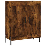 Credenza Rovere Fumo 69,5x34x180 cm in Legno truciolato