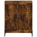 Credenza Rovere Fumo 69,5x34x180 cm in Legno truciolato