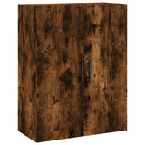 Credenza Rovere Fumo 69,5x34x180 cm in Legno truciolato