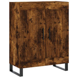 Credenza Rovere Fumo 69,5x34x180 cm in Legno truciolato