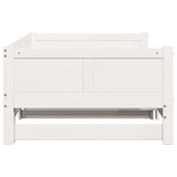 Letto Giorno Estraibile Bianco 203,5 x 184 x 56,5 cm